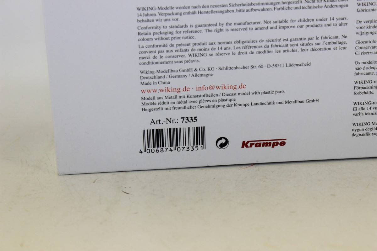 Vendita! WIKING 077335 Krampe Ribaltabile Big Body 650 - Foto 4