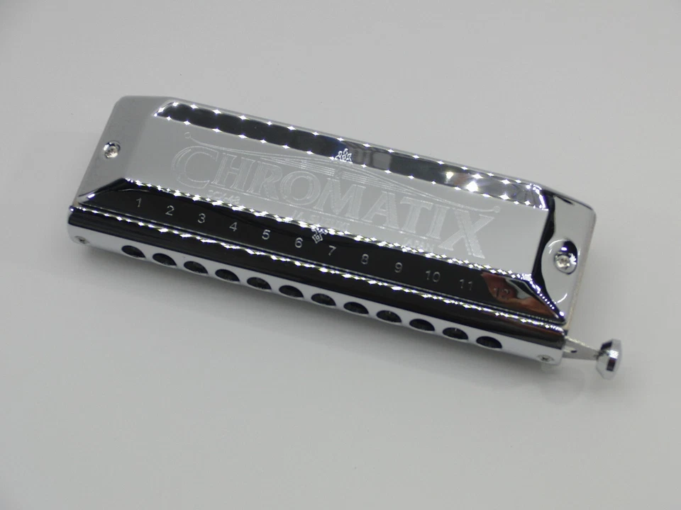 SUZUKI SCX-48 Chromatic Harmonica 12 hole 48 sound C Key new free shipping - Image 3 of 4