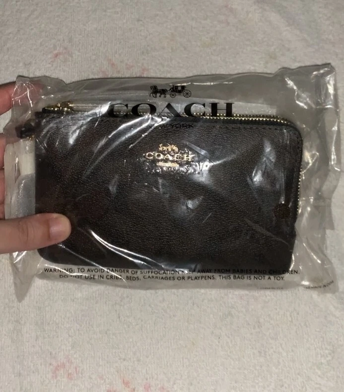 Bracciale Coach Zip In Tela Firmato Per Eventi Estivi Regalo Compleanno