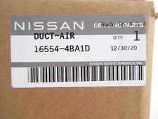 Genuine OEM Nissan 16554-4BA1D Air Duct Engine Intake Hose 2014-2019 Rogue