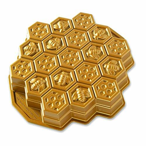 NORDIC WARE 蜂の巣型焼き型 ゴールド Nordic Ware Honeycomb Pull - Apart Pan, One Size, Gold | eBay