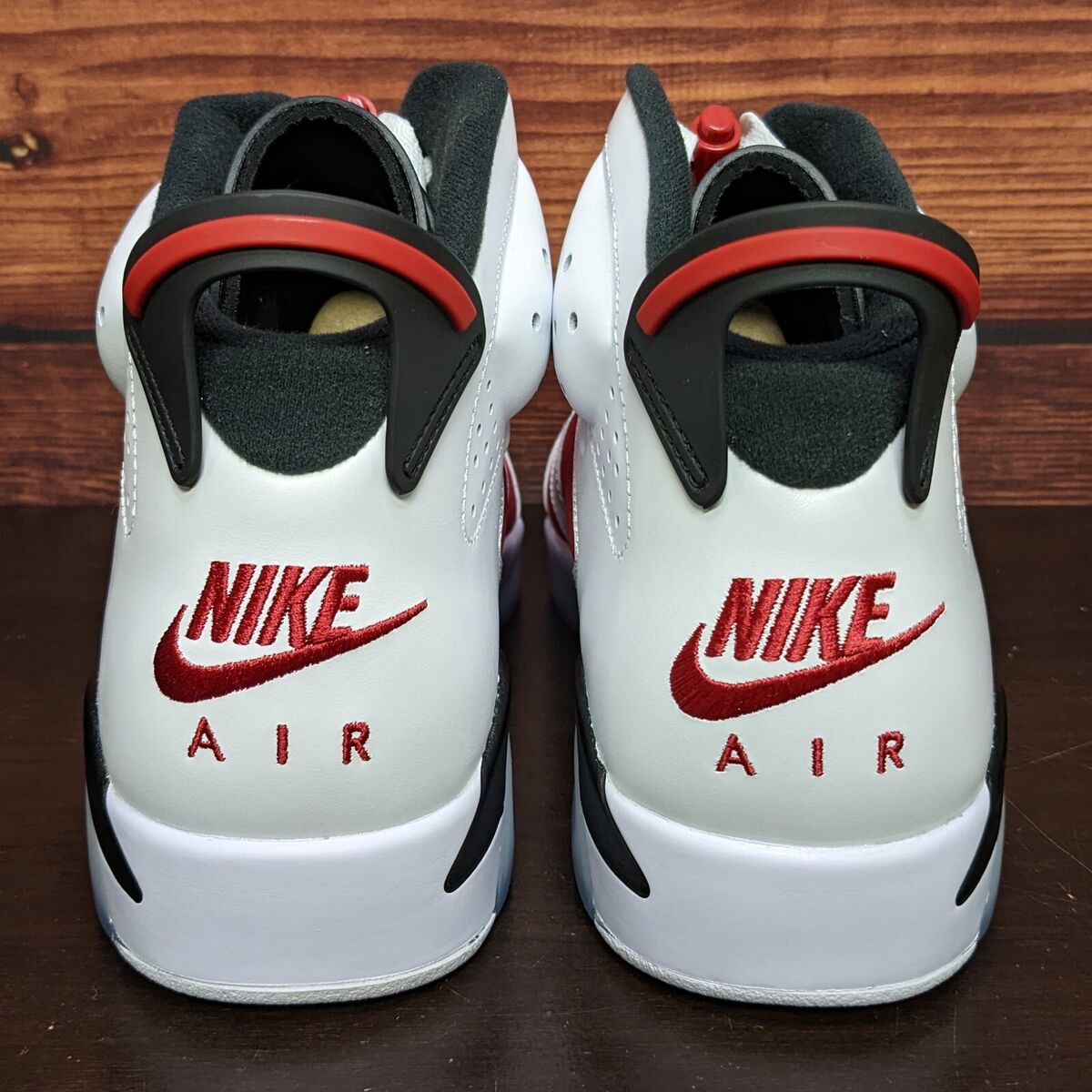 Nike Air Jordan 6 Retro OG Carmine Men's 11.5 White Red Nike Air Jordan 6 Retro OG Carmine Men's 11.5 White Red