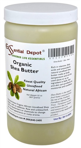 Organic Shea Butter - Grade A - Premium - Unrefined - 32 oz - Picture 3 of 10