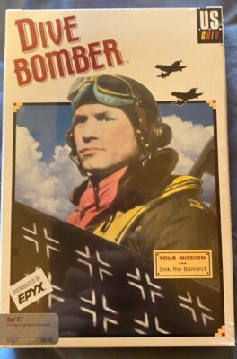 Dive Bomber Atari 1040/520 ST NEW Disk. by US Gold