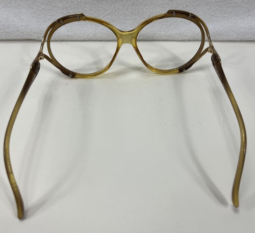 Christian Dior 2189 80 57 14 Amber Sunglass FRAMES ONLY Made In Austria - Picture 4 of 9