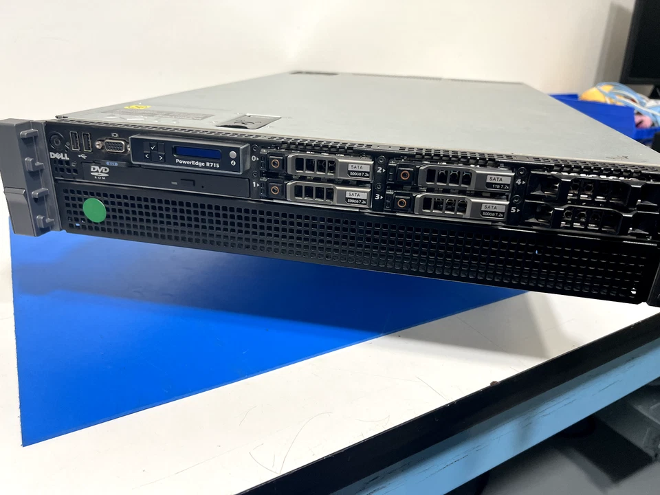 Dell PowerEdge R715. 2*AMD 6168 1.90GHz 24C, 16GB Ram, 3x500GB & 1 X 1TB HDD - Image 3 of 4