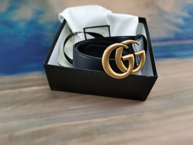 plain gucci belt