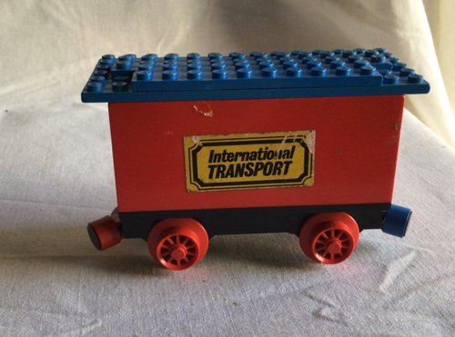 LEGO Vintage Train Battery Box Car - International Transport From Sets 161/181/1 - Picture 2 of 9