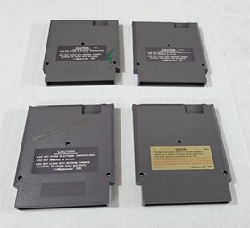 T-136 VINTAGE NINTENDO NES LOT DOUBLE DRAGON RESCUE NES OPEN & MORE