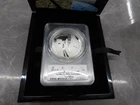 2019 US Mint Apollo 11 50th Anniversary 5 oz Proof Silver Dollar PR70DCD W-COA
