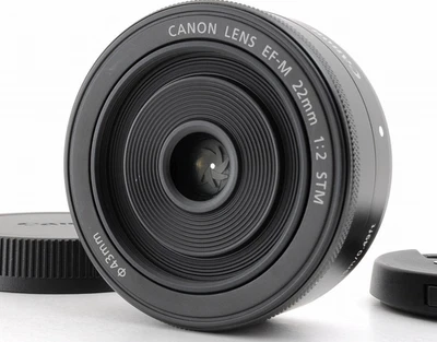 Fonctionne parfaitement [comme neuf] Objectif Canon EF-M 22mm f/2 STM pour EO... - Photo 1/4