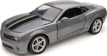 New-Ray Maßstab 1:24 Chevrolet Camaro SS grau mit schwarzen Streifen (Asst #71263RA)