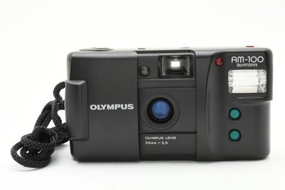 [NEAR MINT/strap] Olympus AM-100 QD 35mm Point & Shoot Film Camera From JAPAN