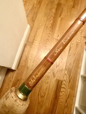 Shakespeare New Diana No. 1233 7-1/2 2-pcs 1-tip Vintage Bamboo Fly Rod
