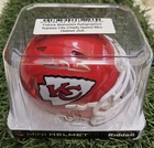 Kansas City Chiefs PATRICK MAHOMES Signed Autograph MINI Helmet JSA