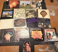 Rock & Metal Vinyl Lot (16 LPs) – Black Sabbath, Pink Floyd, Hendrix, Dead, Zep