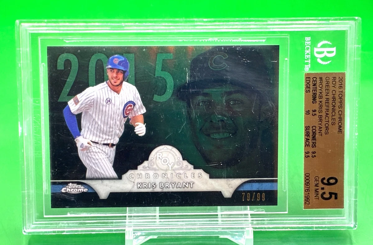 Kris Bryant Rookie Baseball Trading Cards for sale | eBay