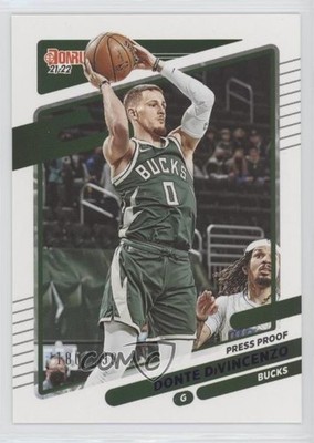 2021-22 Panini Donruss Purple Press Proof 180/199 Donte DiVincenzo #94 1u6