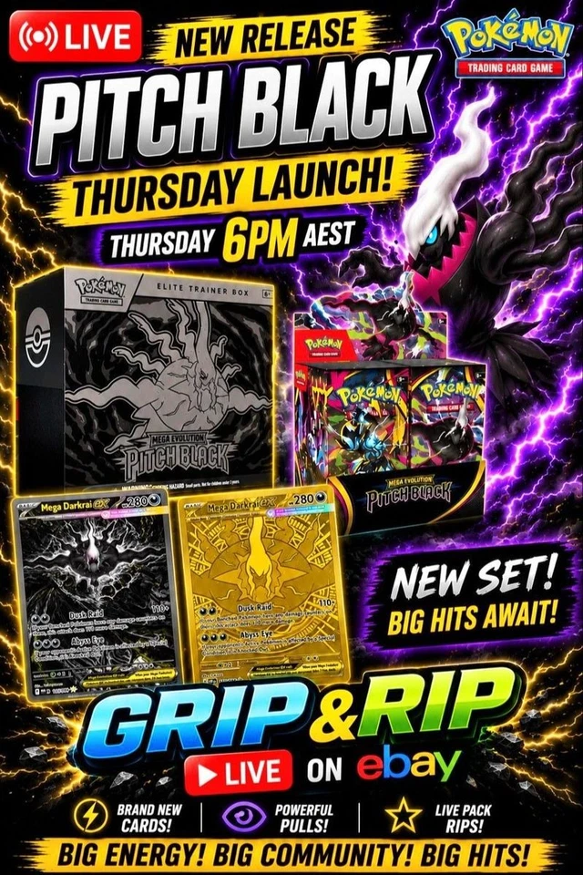 Pitch Black | Pre-release Party | Mega Darkrai Chasing