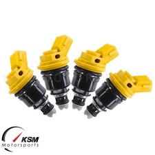 4 x 550cc new fuel injectors Side feed fit Subaru WRX GC8 MY99 STI E85 fit Jecs
