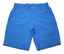 FootJoy FJ Blue Lightweight Polyester Spandex Golf Shorts Mens Size 33