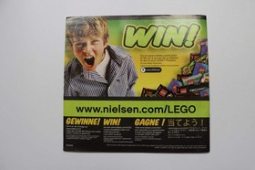 LEGO&reg; Prince Of Persia 7571 The Fight for the Dagger Instruction Manual Only!