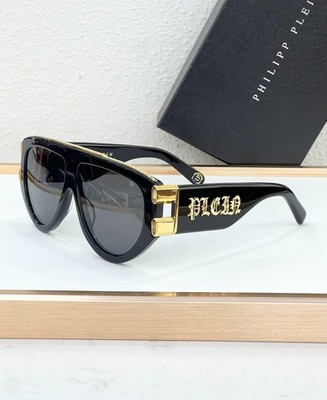 Philipp Plein Shield Sunglasses - Model: SPP127V - Size: 60-13-145
