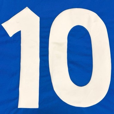 Alessandro Del Piero #10 Italy EURO 2000 Home Jersey Full Patch XL