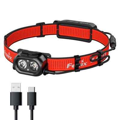Fenix HP12R-T 1300 Lumen Split Style Running Headlamp (Red)