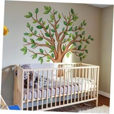 Large Tree Wall Decals Green Plants Jungle Wall Stickers for Large Green Tree