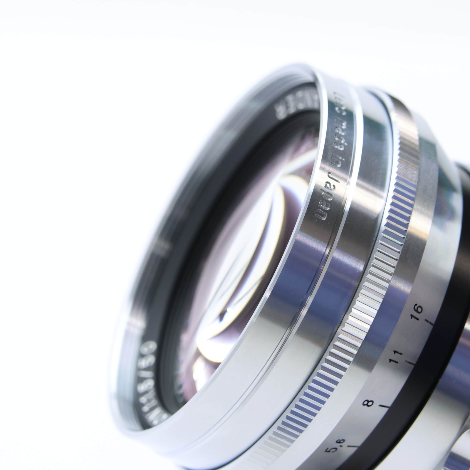 Voigtlander NOKTON 50mm F/1.5 Vintage ASPH. VM Silver (Leica M) -Near Mint- #241