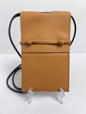 Von Holzhausen Micro Bag Caramel Black Vegan Leather Crossbody Sustainable