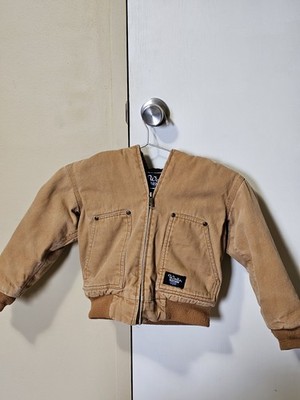 Kids Brown Winter Coat by Walls Blizzard - Size Youth Small 6/7 - Attached Hood