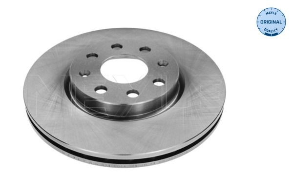2X Meyle 615 521 0015 Bremsscheibe Vorne L/R Passt Zu: Fiat Grande Punto, Punto,-image