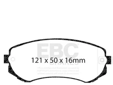 For 1995-1996 Nissan 240SX Brake Pad and Rotor Kit Front EBC 39479NMRD SE