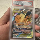New Listing2019 POKEMON SM BLACK STAR PROMO TAG TEAM TINS FULL ART/EEVEE & SNORLAX GX PSA 9