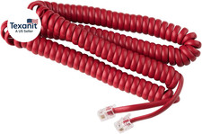Phone Cord for Landline Phone   Tangle-Free, Handset Curly Telephones Land Line