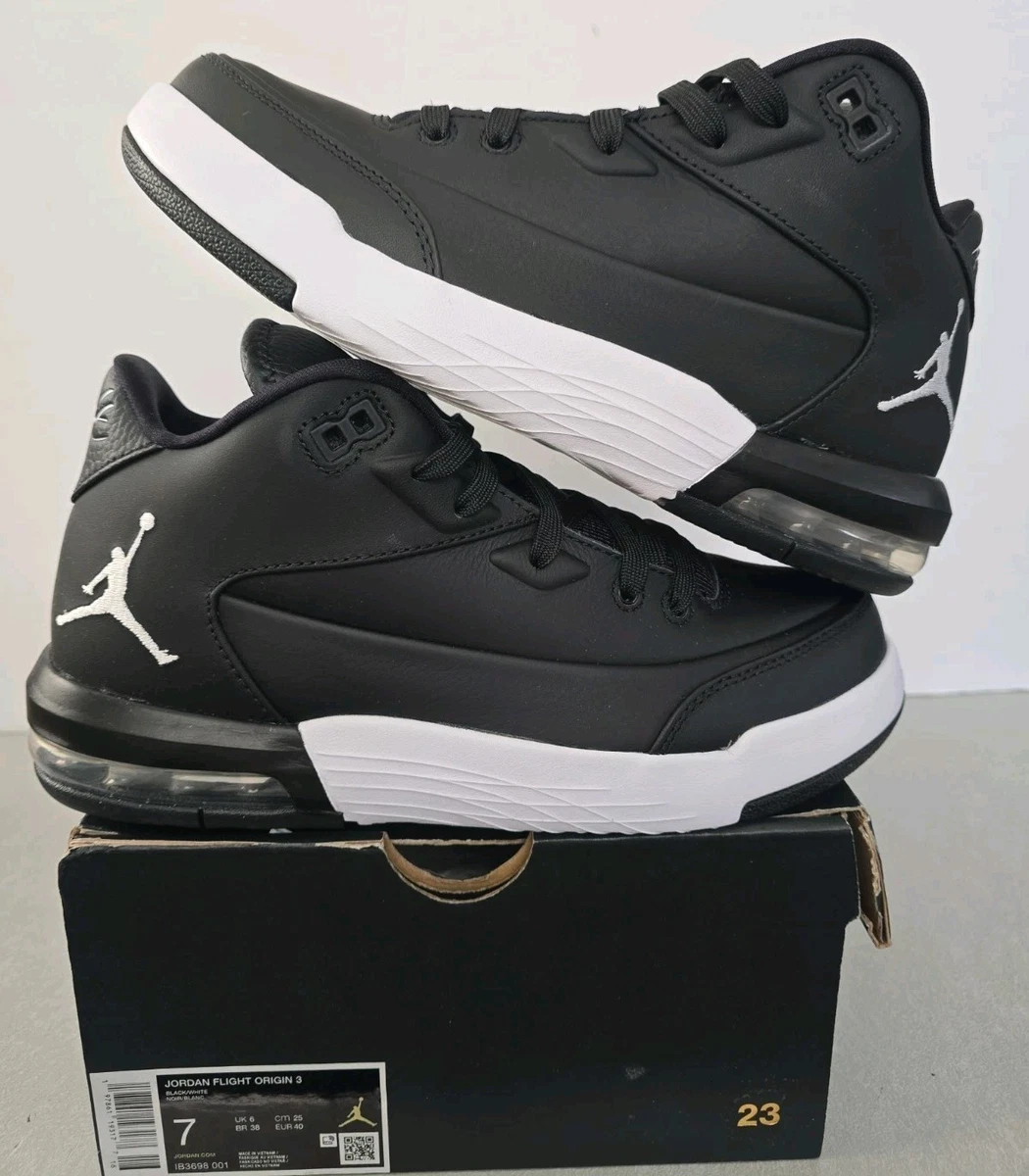 Las mejores ofertas en Jordan Flight Origin 3 Black White | eBay