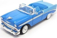 Gadget - Lucky Die Cast: 1956 Chevrolet Bel Air Blu -D- Lucky Die Cast