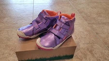 New Plae Max  Sneakers Purple Pink Shiny High Top Metallic size 2.5Y