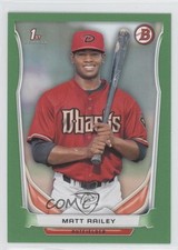 2014 Bowman Draft Green 75/75 Matt Railey #DP95 z6b