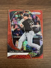 2020 Panini Prizm - Tier III Zack Collins #233 Red Wave Prizm /99 (RC)