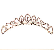 Diamond Tiara Petite Decorative Comb