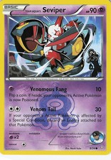 Team Aqua's Seviper Common Double Crisis 9/34 on eBay