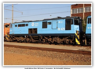 South African Class 18E Series 2   train railroad _issue1