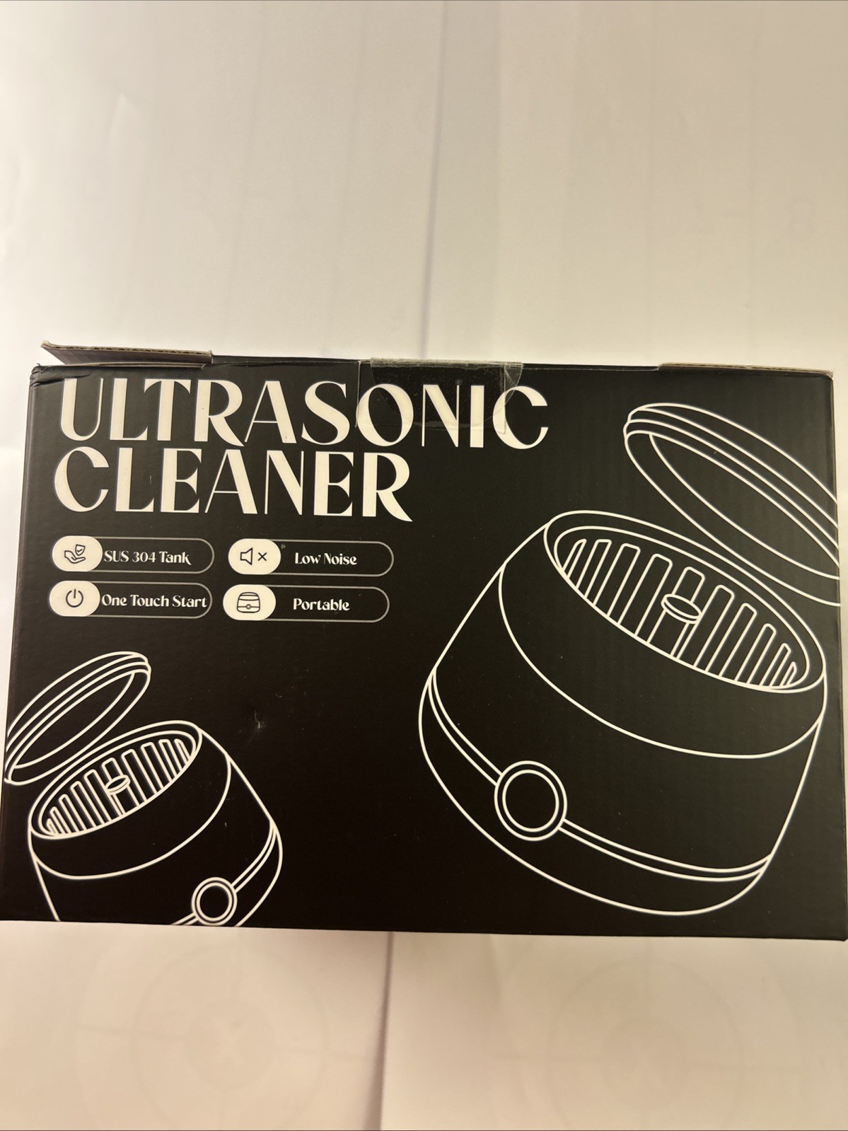 Dental Ultrasonic Retainer Cleaner Machine: Nicwell 200ML Dental Cleaning Pod fo