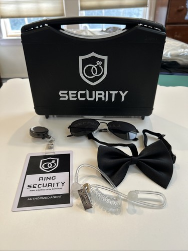 Ring Bearer Security Briefcase With Accessories