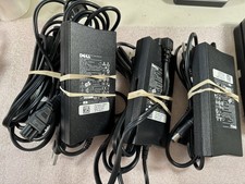 Dell OEM 130w PA-4E LA130PM121 DA130PE1-00 Genuine Laptop AC Charger Lot of 4 