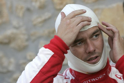 Sebastien Loeb Citroen portrait 2007 WRC Rally Car Motor Racing Old Photo 7