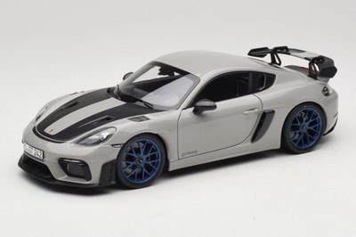 187253 Porsche 718 Cayman 982 GT4 RS Weissach Package Chalk Norev 1:18
